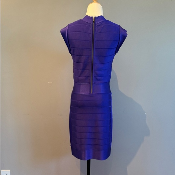 French Connection Purple Bandage Dress size 8 - Picture 2 of 4